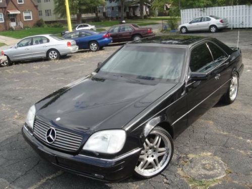 Used rare 1999  mercedec-benz cl 500 .beautiful rare car