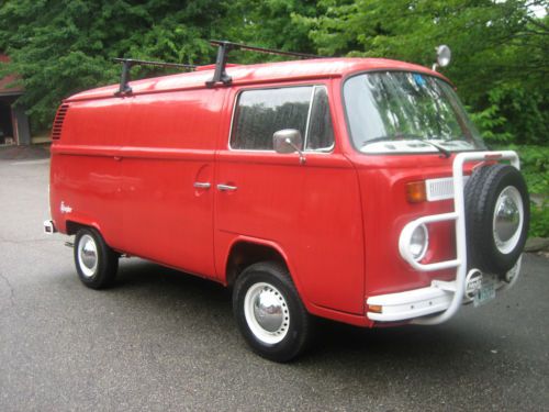 1973 &#034;rare&#034; voltswagen full panel bus with no rear window