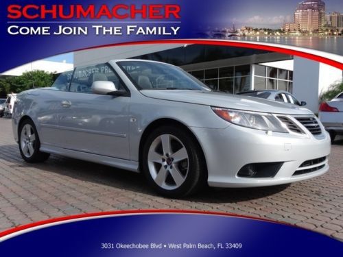 2010 saab 9-3 2dr conv clean car clean carfax 1 owner 15,597 miles