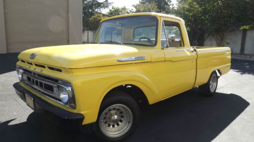 1962 ford f 100 fleet side short bed