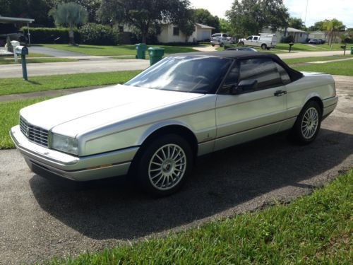 1992 cadillac allante,nice and clean fl car! needs nothing! wow! great deal