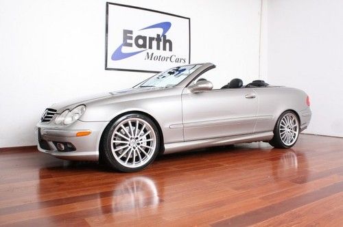 2004 mercedes clk55 amg cabriolet, nav, carfax cert, extra clean, serviced