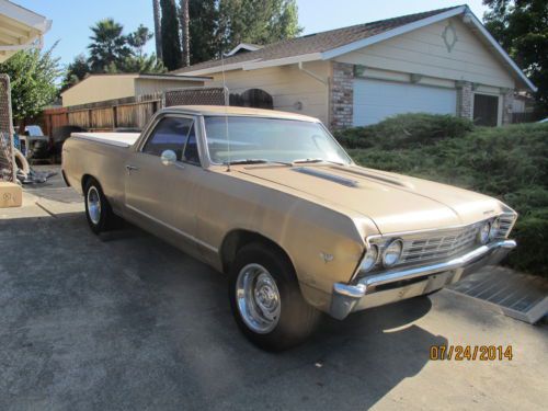 1967 el camino original loaded with options