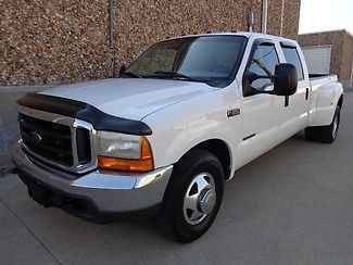 2000 ford f350 xlt crew cab dually 7.3 powerstroke diesel 2wd six speed manual