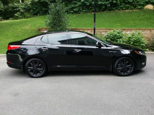 2013 kia optima ex sedan 4-door 2.4l custom black