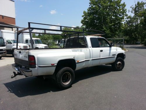 3500 dodge dually cummins diesel long bed extended cab 1999 4x4