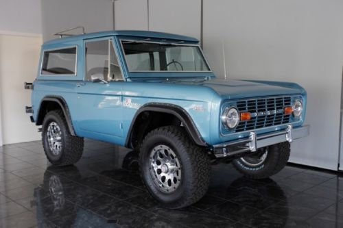 Fully restored in 2013, 1969 v8 bronco - rhino liner 4wd 2k miles on restoration