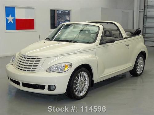 2008 chrysler pt cruiser convertible cruise ctrl 64k mi texas direct auto