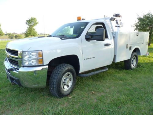 2007 chevrolet silverado k-3500 regular cab single rear wheel utility bed pickup