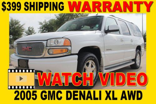 2005 gmc yukon xl awd,clean title,rust free,watch video