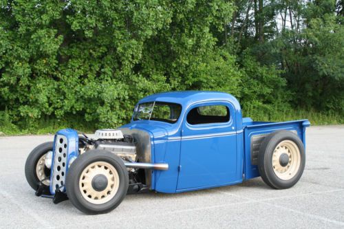 New 1940 chevrolet hot rat street rod pickup truck big block chevy bbc chopped