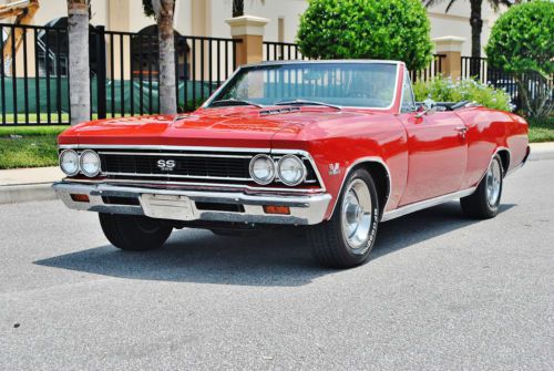 1966 chevrolet chevelle ss convertible