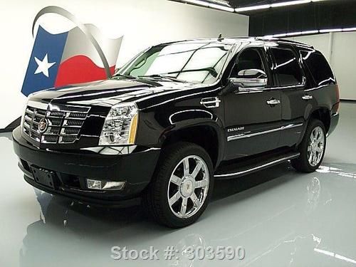 2009 cadillac escalade sunroof nav dvd rear cam 82k mi texas direct auto