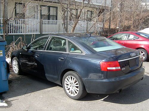 2006 audi a6 repairable needs motor work will not run mechanic special