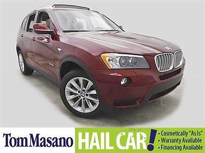 2014 bmw x3 28i xdr awd sav (b2586) ~~ hail decorated!!!