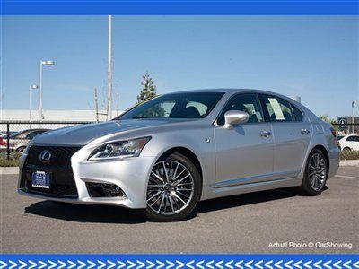 2013 ls460 f sport: 750 miles, mark levinson, comfort, f sport package,superb