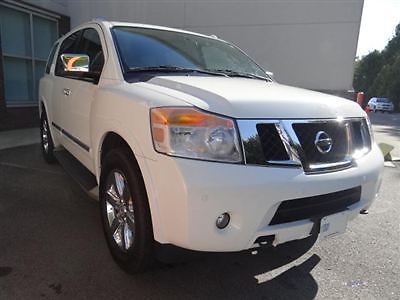 Nissan armada 2wd 4dr platinum low miles suv automatic 5.6l 8 cyl  blizzard