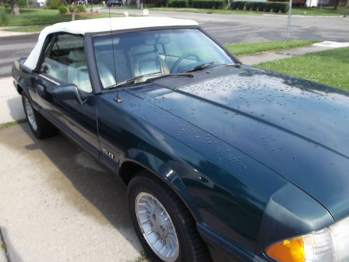 1990 ford mustang lx 5.0 convertible