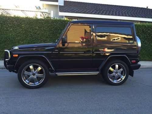 1997 mercedes g-320 rare three door (short wheel base)