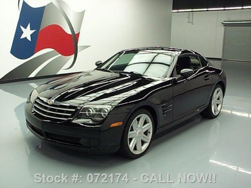 2007 chrysler crossfire 6-speed leather 18&#039;s 57k miles texas direct auto