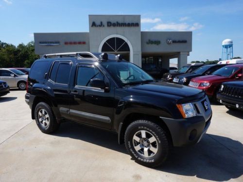 2011 nissan xterra  pro- 4x 4wd black automatic 4.0l v6 bluetooth receiver hitch