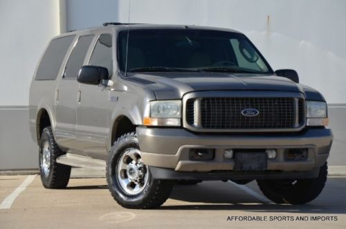 2003 ford excursion limited diesel 4x4  lth/htd sts r/enter clean $699 ship