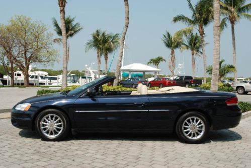 2002 Chrysler Sebring V6 LIMITED Convertible 83K Leather CD ABS 16in Chrome, US $7,950.00, image 9