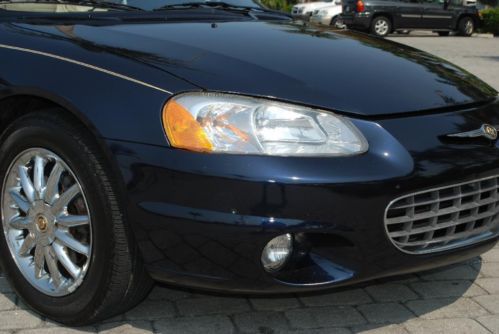 2002 Chrysler Sebring V6 LIMITED Convertible 83K Leather CD ABS 16in Chrome, US $7,950.00, image 18