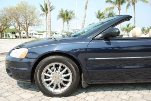 2002 Chrysler Sebring V6 LIMITED Convertible 83K Leather CD ABS 16in Chrome, US $7,950.00, image 21