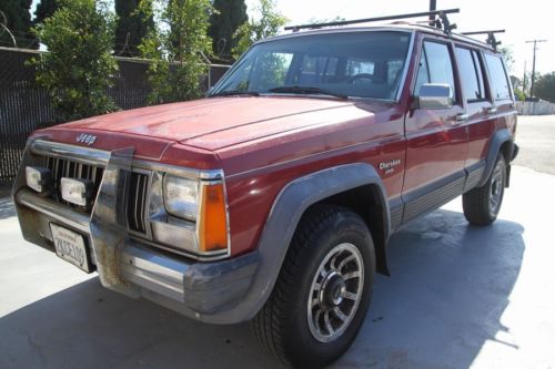 1988 jeep cherokee laredo 4wd suv automatic 6 cylinder  no reserve