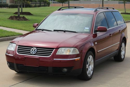 2003 vw passat wagen,leather,glx,clean title,warranty