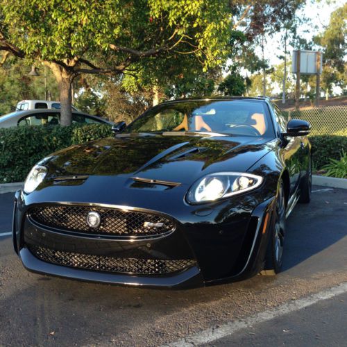 2012 jaguar xkr-s coupe 2-door 5.0l ultimate black metalic