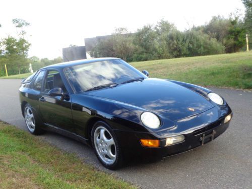 1993 porsche 968 coupe 6 speed black on black