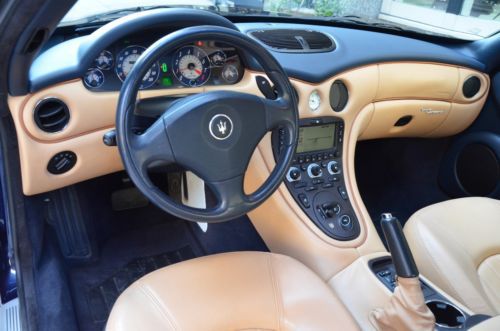 2005 Maserati Cambiocorsa, BLU NETTUNO/TAN, clean vehicle history, low miles, US $34,500.00, image 10