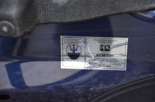 2005 Maserati Cambiocorsa, BLU NETTUNO/TAN, clean vehicle history, low miles, US $34,500.00, image 24