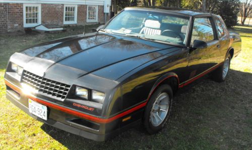 1987 chevrolet monte carlo ss aerocoupe