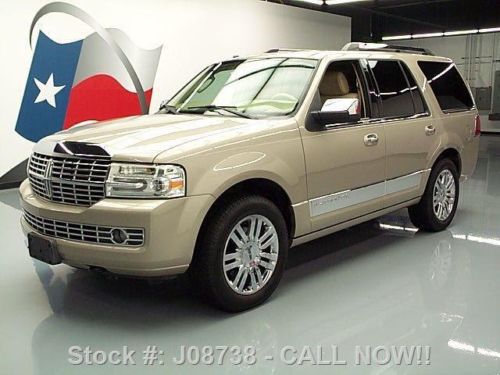 2008 lincoln navigator 8-pass vent leather dvd 20&#039;s 63k texas direct auto