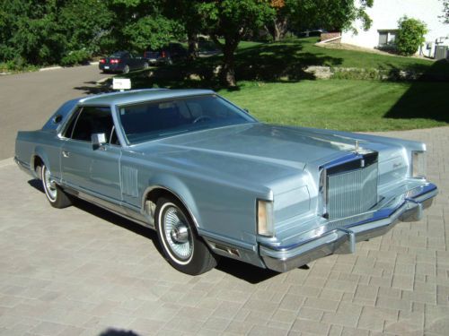 1978 lincoln continental mark v diamond jubilee edition includes lots of extras