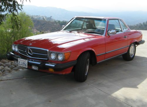 1988 560sl convertible with hard top and new soft top. a real beauty!