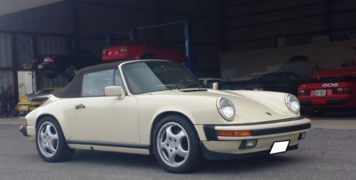 1987 porsche 911 carrera cabriolet