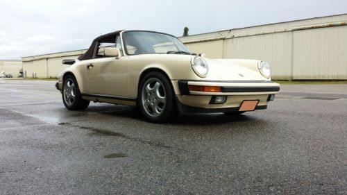 1987 Porsche 911 Carrera Cabriolet, US $38,000.00, image 5