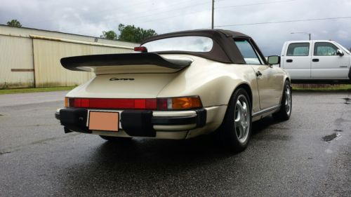 1987 Porsche 911 Carrera Cabriolet, US $38,000.00, image 6