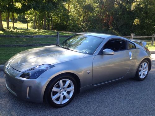 2004 nissan 350z enthusiast coupe 2-door 3.5l low miles! no reserve! clean title