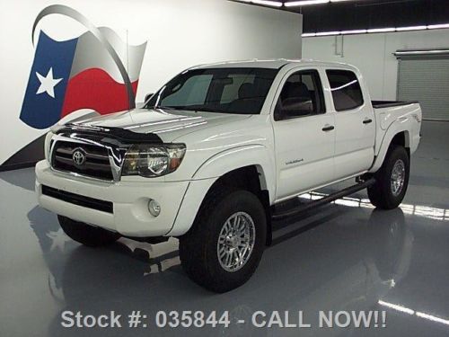 2009 toyota tacoma trd dbl cab 4x4 auto rear cam 57k mi texas direct auto