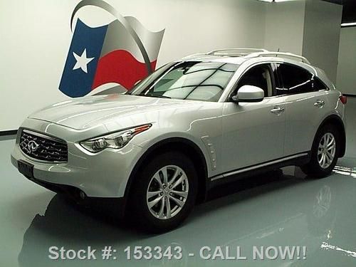 2009 infiniti fx35 premium awd sunroof rear cam 31k mi! texas direct auto