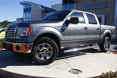 2012 ford f-150 2wd super crew - florida vehicle - extremely low miles