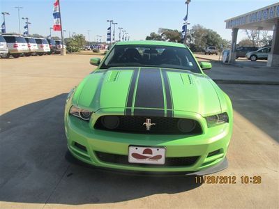 New  2013 gotta have it green boss 302 mustang