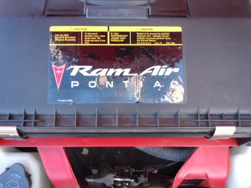 Pontiac ram air