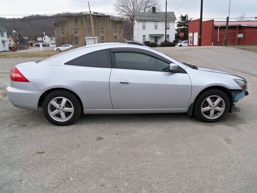 2003 honda accord ex coupe 2-door 2.4l clean title wreck cheap