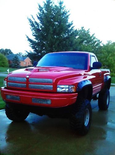 Lifted dodge ram